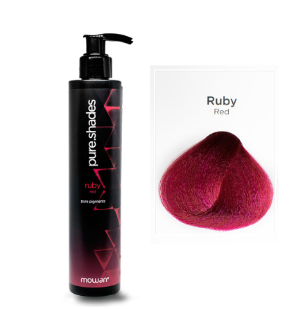 Pure Shades frginpackning  Ruby red